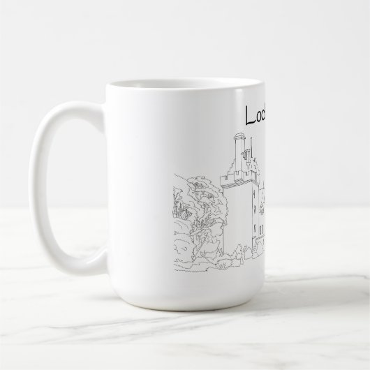 Mug Château de Lochnaw Ecosse (Gauche)