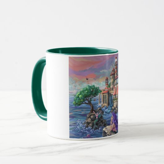 Mug Château de Mermaid (Devant gauche)
