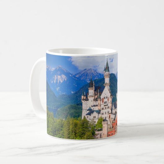 Mug Château de Neuschwanstein Allemagne (Devant gauche)