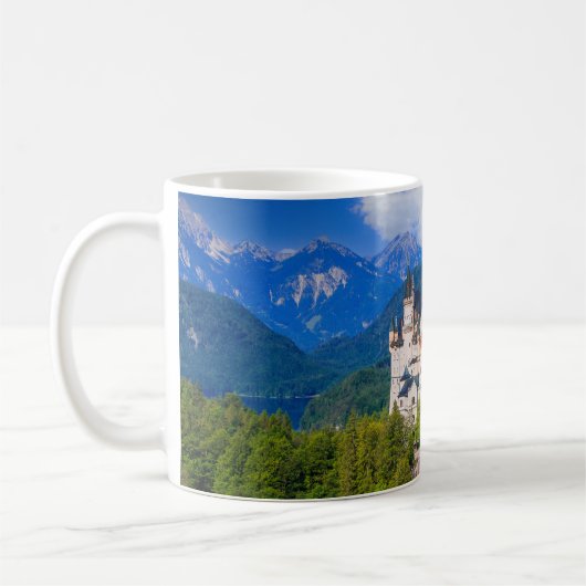 Mug Château de Neuschwanstein Allemagne (Gauche)