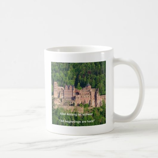 Mug Château de Neuschwanstein Francfort & Citation all (Droite)