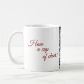 Mug Château de pain d'épices de la forêt de Noël (Gauche)