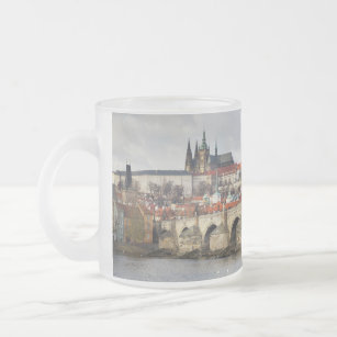 Tasse Givré Château de Prague et photo de souvenir de pont de