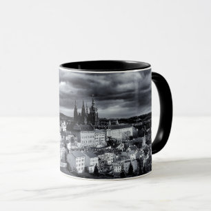 Mug Château de Prague Panorama, Art de Tchéquie (Hra