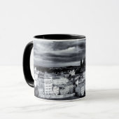 Mug Château de Prague Panorama, Art de Tchéquie (Hradc (Devant gauche)