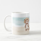 Mug Château de Sable de l'Ours de Plage (Gauche)
