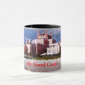 Mug Château de sable de plage (Centre)