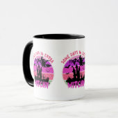 Mug Château de Silhouette de Sorcière - Halloween Suns (Devant gauche)
