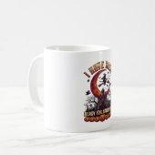 Mug Château de sorcière d'Halloween prêt depuis longte (Devant gauche)