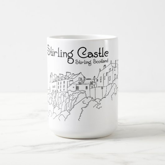 Mug Château de Stirling Écosse (Centre)