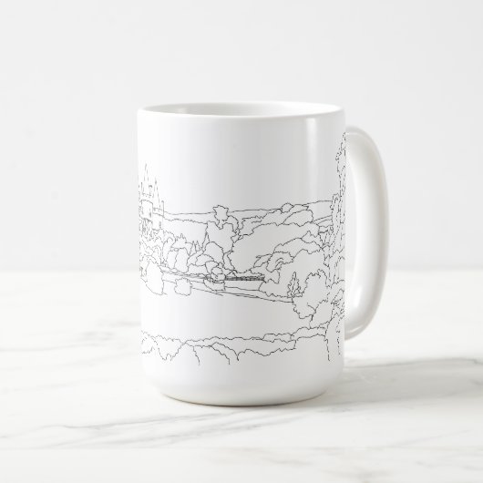 Mug Château d'Inveraray Écosse (Devant droit)
