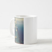 Mug Château du Nid d'Hirondelle Art Architectural Vint (Devant gauche)