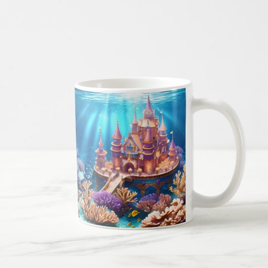 Mug Château du royaume sous-marin (Droite)