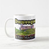 Mug Château écossais de MacLeod Dunvegan de clan (Gauche)