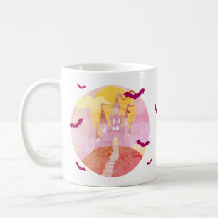 Mug Château effrayant sur la colline Chauves-souris Ha