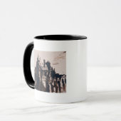 Mug Château enrichi par deux ponts (Devant gauche)