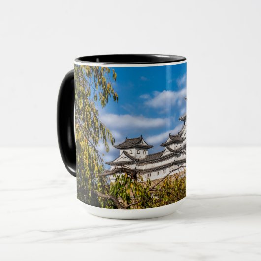 Mug Château Himeji #5, Japon (Devant gauche)