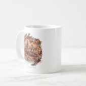 Mug CHÂTEAU HOGWARTS™ Graphique floral (Devant gauche)