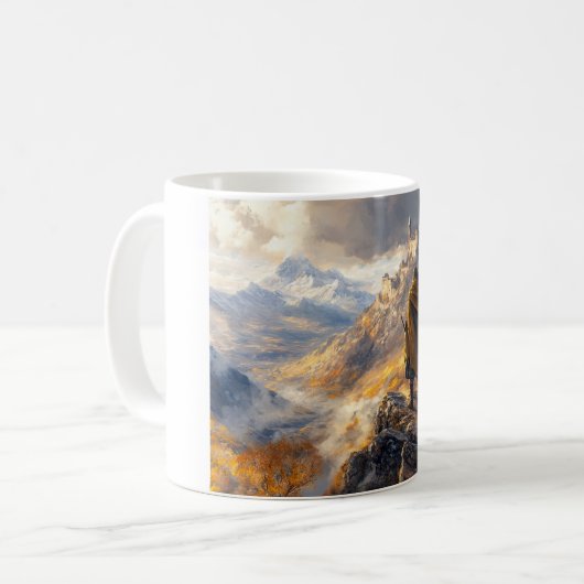Mug Château médiéval (Devant gauche)