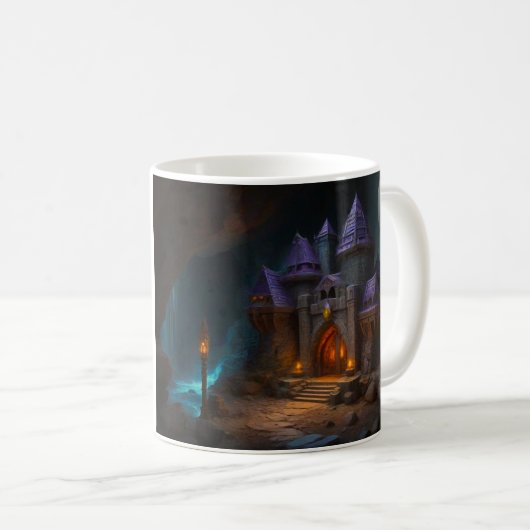 Mug Château nain de la forge des forgerons (Devant droit)