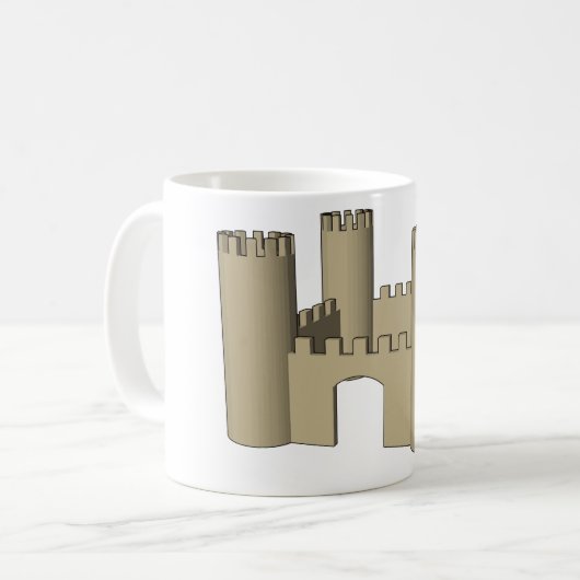 Mug Château ouvert (Devant gauche)