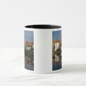 Mug Château, rivière Vltava, Cesky Krumlov, (Centre)