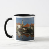 Mug Château, rivière Vltava, Cesky Krumlov, (Gauche)