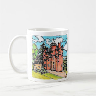 Mug Château Rose En Ecosse, Château Craigievar