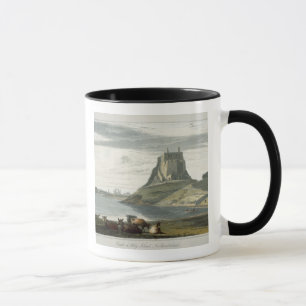 Mug Château sur l'île sainte, le Northumberland, 'd'un