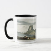 Mug Château sur l'île sainte, le Northumberland, 'd'un (Gauche)