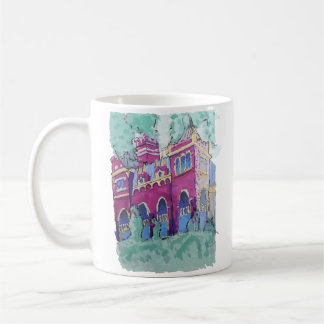 Mug Château violet coloré à Budapest