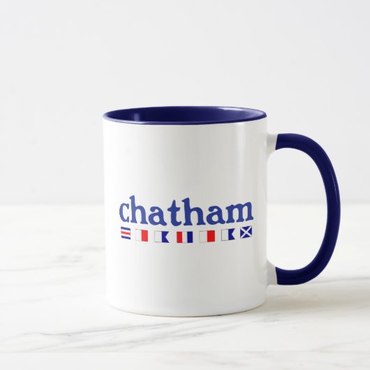 Mug Chatham, mA - orthographe de Maritme (Droite)