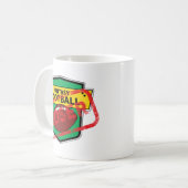 Mug Châtiment de l'Imaginaire de football (Devant gauche)