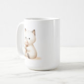 Mug Chaton à gorgées de crème glacée (Devant gauche)