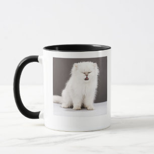 Mug Chaton avec des yeux fermés