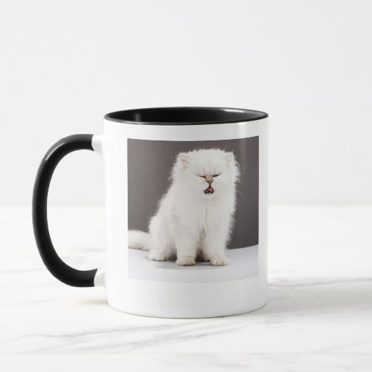 Mug Chaton avec des yeux fermés (Gauche)