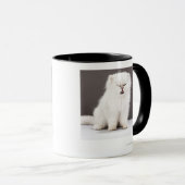 Mug Chaton avec des yeux fermés (Devant droit)