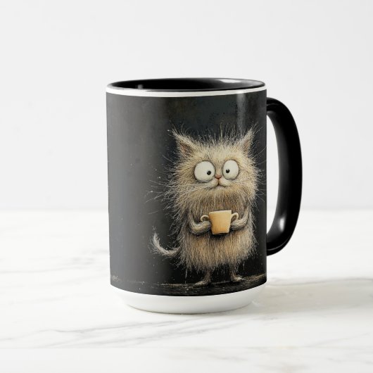 Mug Chaton Café Buzz (Devant droit)