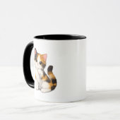 Mug Chaton Calico Mignon (Devant gauche)