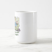 Mug Chaton Cosy avec Café et Gâteau – Chat Drôle (Centre)