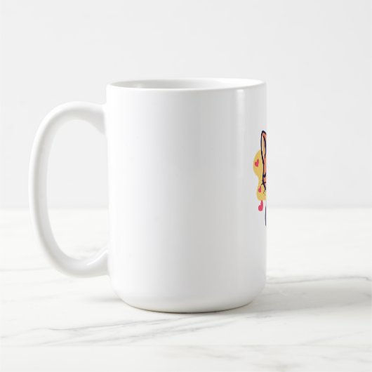 Mug Chaton d'amour adorable (Gauche)