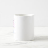 Mug Chaton de fierté bisexuelle (Centre)