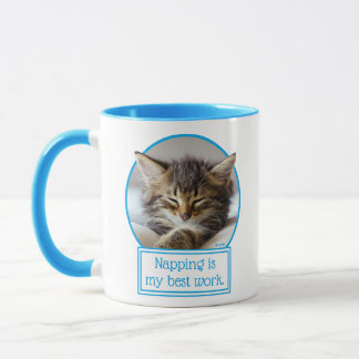 Mug Chaton dormant