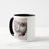 Mug Chaton dormant sur la serviette (Devant gauche)