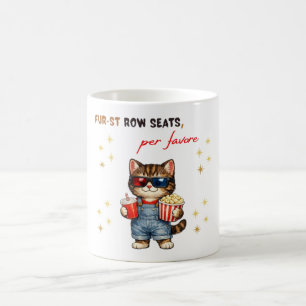 Mug Chaton Drôle Soirée Cinéma