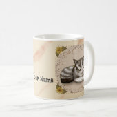 Mug Chaton endormi (Devant droit)