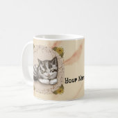 Mug Chaton endormi (Devant gauche)