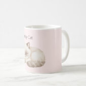Mug Chaton Gris Blanc (Devant droit)