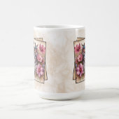 Mug Chaton Gris Floral (Centre)