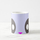 Mug chaton kawaii en gros plan (Centre)